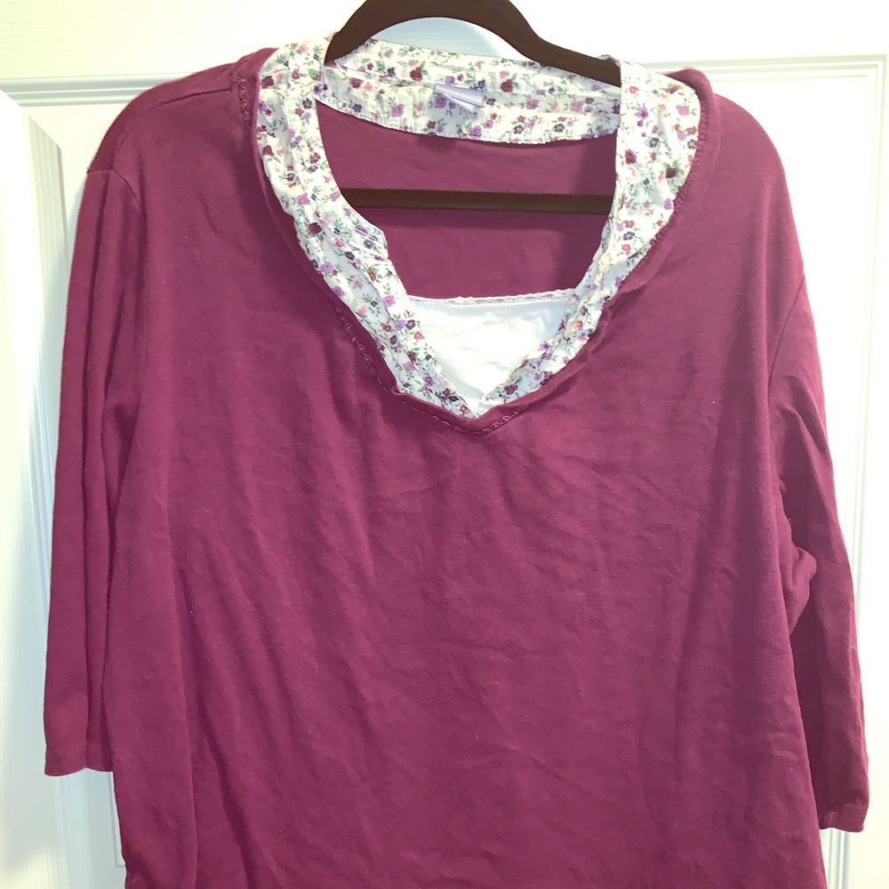 Three tiered blouse